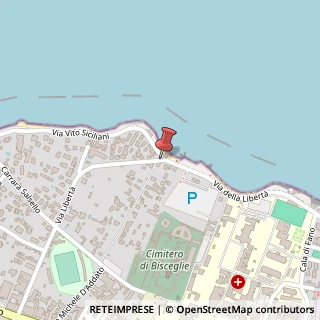 Mappa Via della Libertà, 32, 76011 Bisceglie, Barletta-Andria-Trani (Puglia)
