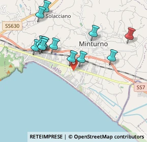 Mappa Via Santa Reparata, 04026 Minturno LT, Italia (2.12692)