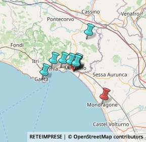 Mappa Via Santa Reparata, 04026 Minturno LT, Italia (6.54818)