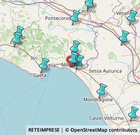 Mappa Via Santa Reparata, 04026 Minturno LT, Italia (19.82357)