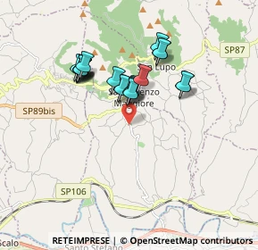 Mappa SP9, 82034 San Lorenzo Maggiore BN, Italia (1.5685)