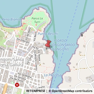 Mappa Via Arno, 1, 07028 Santa Teresa Gallura, Olbia-Tempio (Sardegna)