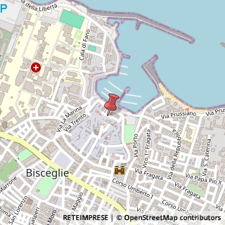 Mappa Largo Porta Mare, 15, 76011 Bisceglie, Barletta-Andria-Trani (Puglia)