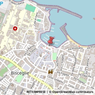 Mappa Via Nazario Sauro, 56, 76011 Bisceglie, Barletta-Andria-Trani (Puglia)