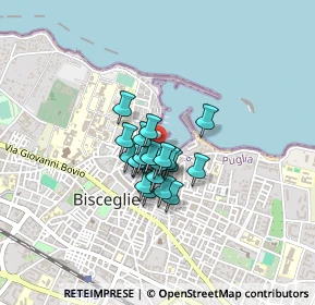 Mappa Largo Porta Mare, 76011 Bisceglie BT, Italia (0.2495)