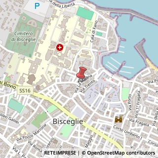 Mappa Via la Marina, 49, 76011 Bisceglie, Barletta-Andria-Trani (Puglia)