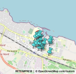 Mappa Via de Cicco, 76011 Bisceglie BT, Italia (0.58143)