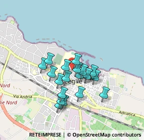 Mappa Via de Cicco, 76011 Bisceglie BT, Italia (0.716)