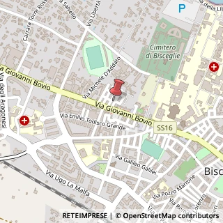 Mappa Via Trani, 7, 70052 Bisceglie, Barletta-Andria-Trani (Puglia)