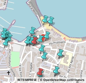 Mappa Zona Porto, 76011 Bisceglie BT, Italia (0.13333)