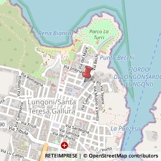 Mappa Via Italia, 7, 07028 Santa Teresa Gallura, Olbia-Tempio (Sardegna)