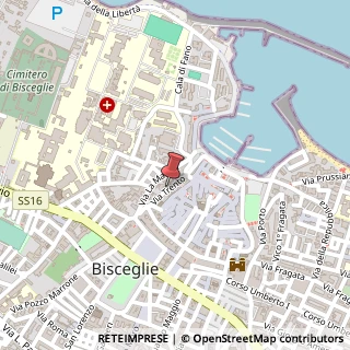 Mappa Via Trento, 23, 76011 Bisceglie, Barletta-Andria-Trani (Puglia)