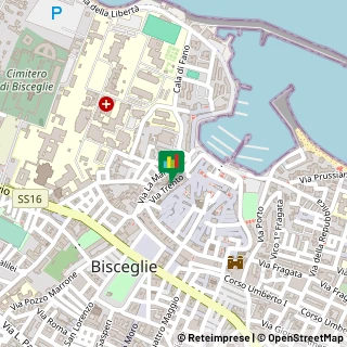 Mappa Via Trento, 23, 76011 Bisceglie, Barletta-Andria-Trani (Puglia)