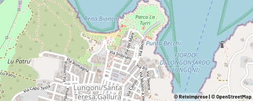 Mappa Santa Teresa Gallura