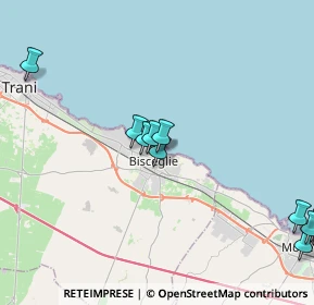 Mappa Via Viale la Notte, 76011 Bisceglie BT, Italia (5.26455)