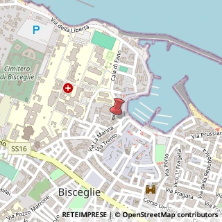 Mappa Via la Marina, 95, 76011 Bisceglie, Barletta-Andria-Trani (Puglia)