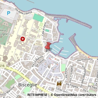 Mappa Via la Spiaggia, 1, 76011 Bisceglie, Barletta-Andria-Trani (Puglia)