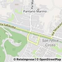 Karte San Felice Circeo