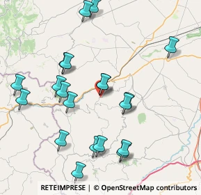 Mappa Via Martiri di Marzabotto, 71023 Bovino FG, Italia (9.0185)