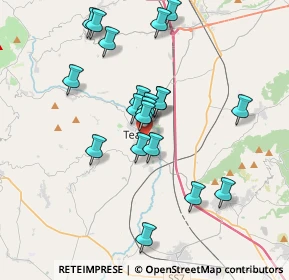 Mappa Via S. Lorenzo, 81057 Teano CE, Italia (3.611)