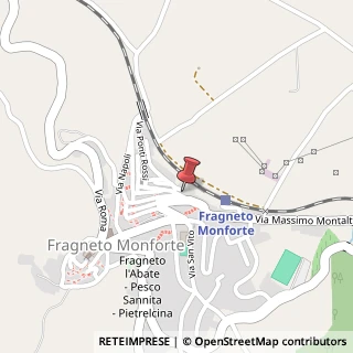 Mappa Via della Libertà, 4, 82020 Fragneto Monforte, Benevento (Campania)
