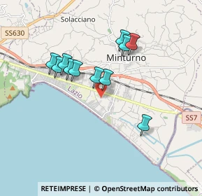 Mappa Piazzale Piero Frasca, 04026 Minturno LT, Italia (1.65636)