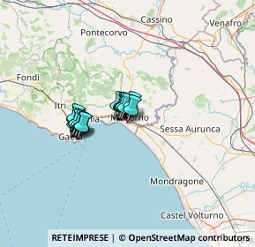 Mappa Via Antonini, 04026 Minturno LT, Italia (8.876)