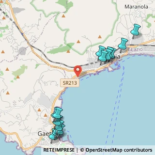 Mappa Via Vendicio, 04023 Formia LT, Italia (2.976)