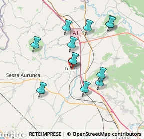 Mappa Via Rio Persico, 81057 Teano CE, Italia (7.19583)