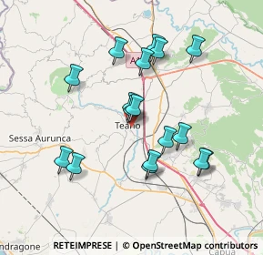 Mappa Via Anfiteatro, 81057 Teano CE, Italia (7.11)