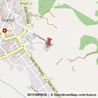 Mappa Via Anfiteatro, 81057 Teano CE, Italia, 81057 Teano, Caserta (Campania)