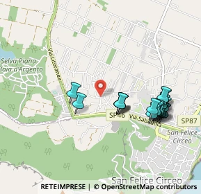 Mappa Via del Fringuello, 04017 San Felice Circeo LT, Italia (1.034)