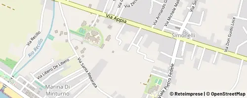 Mappa Minturno