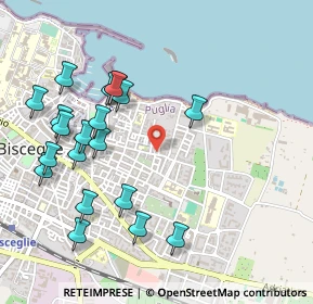 Mappa Via Sella, 76011 Bisceglie BT, Italia (0.5895)