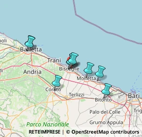 Mappa Via Sella, 76011 Bisceglie BT, Italia (20.06)