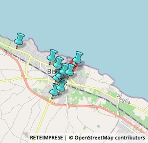 Mappa Via Papa Pio X, 76011 Bisceglie BT, Italia (1.31182)