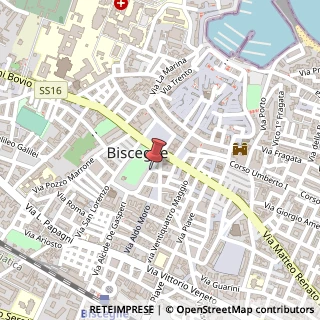 Mappa Piazza Vittorio Emanuele,  28, 70052 Bisceglie, Barletta-Andria-Trani (Puglia)