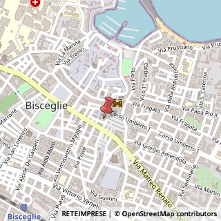 Mappa Via Dante Alighieri, 9, 70052 Bisceglie, Barletta-Andria-Trani (Puglia)
