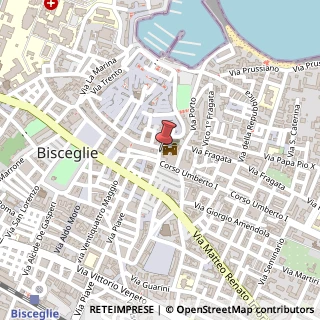 Mappa Piazza Castello, 3, 70052 Bisceglie, Barletta-Andria-Trani (Puglia)