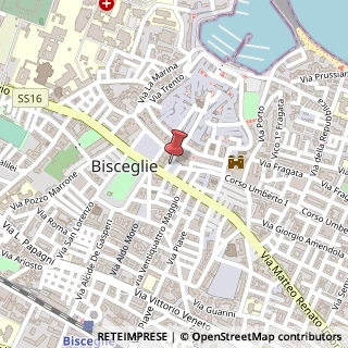 Mappa Piazza Margherita di Savoia, 6, 76011 Bisceglie, Barletta-Andria-Trani (Puglia)