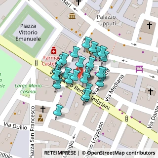 Mappa Piazza Margherita di Savoia, 76011 Bisceglie BT, Italia (0.0069)