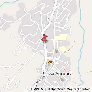 Mappa Via XXI Luglio, 11, 81037 Sessa Aurunca, Caserta (Campania)