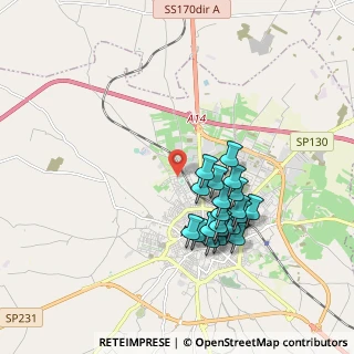 Mappa Via Louis Pasteur, 76123 Andria BT, Italia (1.7715)