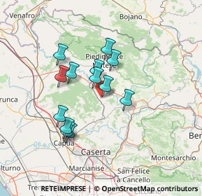 Mappa Alvignano, 81012 Alvignano CE, Italia (12.17077)