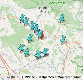 Mappa Alvignano, 81012 Alvignano CE, Italia (6.85063)