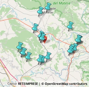 Mappa Alvignano, 81012 Alvignano CE, Italia (8.69)