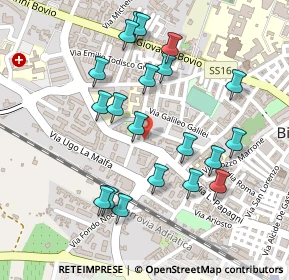 Mappa Via del Rinascimento, 76011 Bisceglie BT, Italia (0.2565)