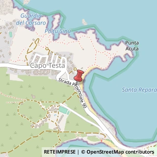 Mappa Via Cala Spinosa, 07028 Santa Teresa Gallura SS, Italia, 07028 Santa Teresa Gallura, Olbia-Tempio (Sardegna)