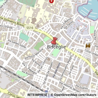 Mappa Piazza Vittorio Emanuele, 76, 76011 Bisceglie, Barletta-Andria-Trani (Puglia)