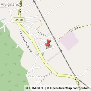 Mappa Via P. Salvatore Mazzocca, 43, 81012 Alvignano, Caserta (Campania)